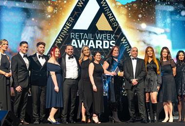 M&S store managers at Retail Week Awards