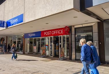 TGJones and Post Office branch