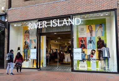 River Island storefront