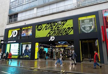 JD Sports Oxford Street Store