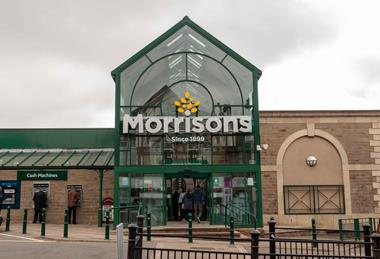 Morrisons Leeds supermarket exterior