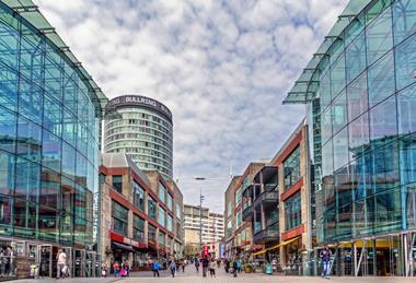 Birmingham Bullring exterior street