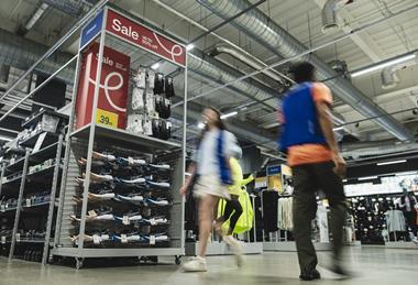 Decathlon interior