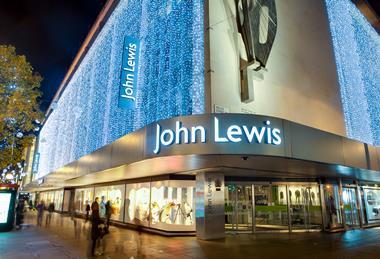 John Lewis Oxford Street at Christmas