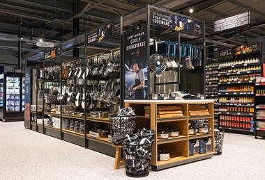 Kitchen shop in M&S's Godalming food store