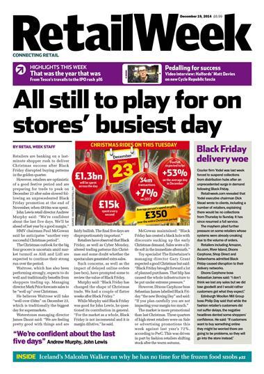 Retail Week 19 December 2014