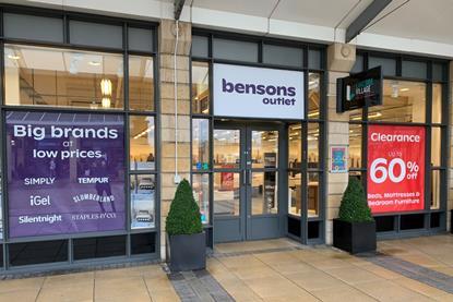 Bensons For Beds store exterior