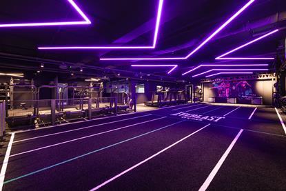 Everlast Gym Hyrox area