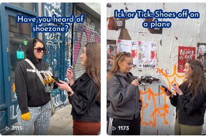 Shoe Zone TikTok videos