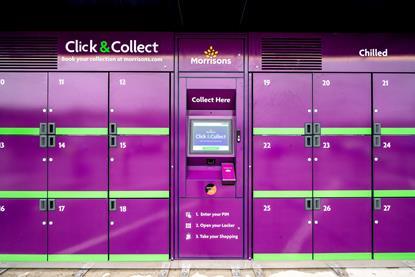 Morrisons click and collect lockers