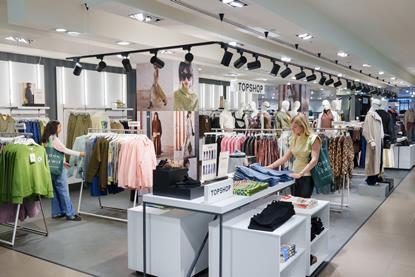 John Lewis x Topshop concession