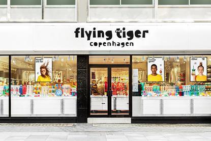 Flying Tiger store with logo