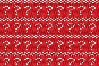 Christmas quiz jumper design