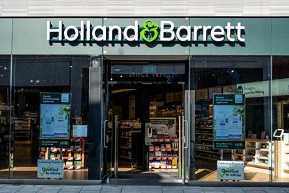 Holland & Barrett store front