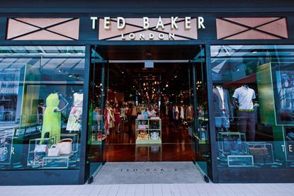 Ted Baker store exterior