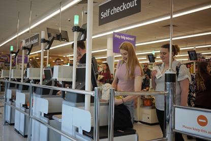 Sainsbury's self-checkout