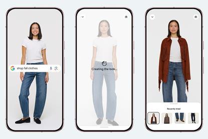 Google virtual try on
