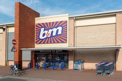 B&M store exterior, Baguley, Manchester