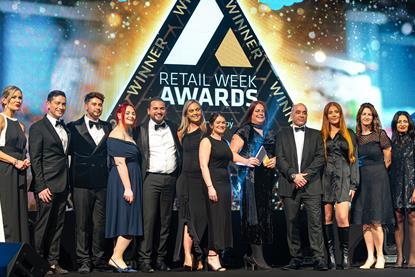 M&S store managers at Retail Week Awards 2025