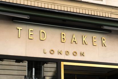 Ted Baker fascia