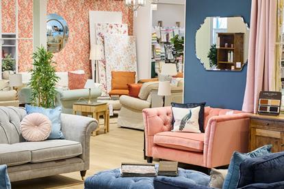 Laura Ashley store interior