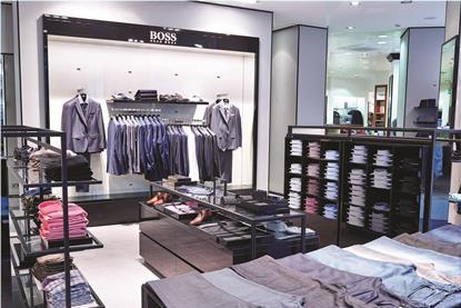 Hugo Boss store interior