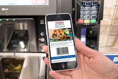 Tesco drove footfall to its Villiers Street store using a mobile voucher initiative