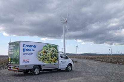 Tesco EV van
