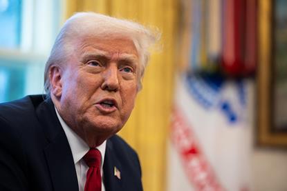 US President Donald Trump