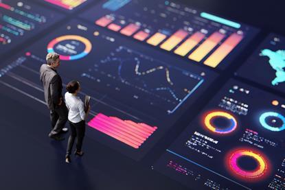 Illustration of marketing dashboards
