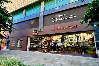 Hotel Chocolate Arndale store exterior