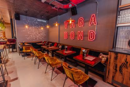 Vagabond wine bar interior