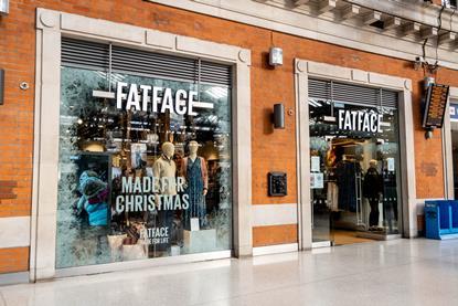FatFace exterior, Waterloo station