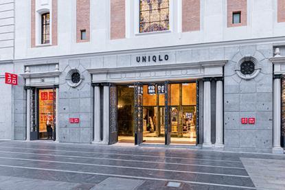 Uniqlo Madrid store exterior