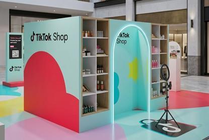 TikTok Shop Spring Sale Pop-up