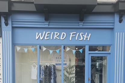 Weird Fish store front