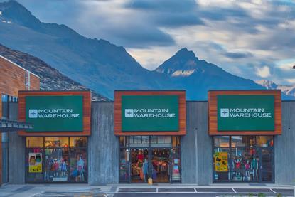 Mountain Warehouse store front