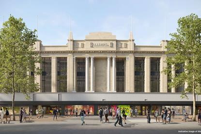 CGI impression of Allders Parade