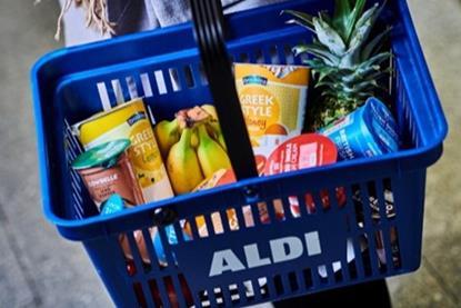 Aldi shopping basket