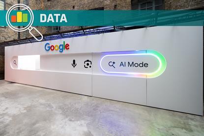 Google AI mode search bar