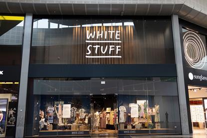 Exterior of White Stuff's Glasgow Silverburn store
