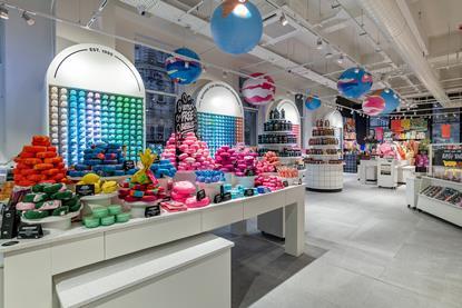 Lush Glasgow store interior