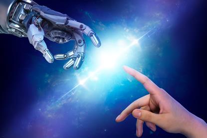 Robot vs Human illustration