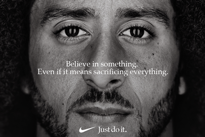 Colin Kaepernick Nike advert