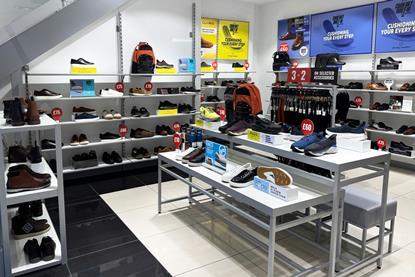 Clarks Marble Arch store interior