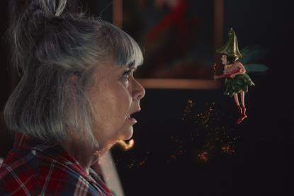 M&S Christmas ad 2024 with Dawn French