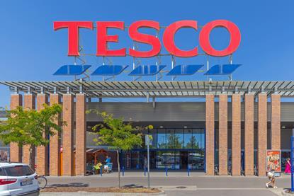 Tesco storefront
