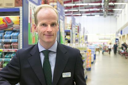 Booker boss Charles Wilson