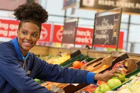 Aldi staff worker
