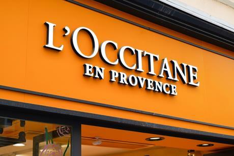 L'Occtiane store sign